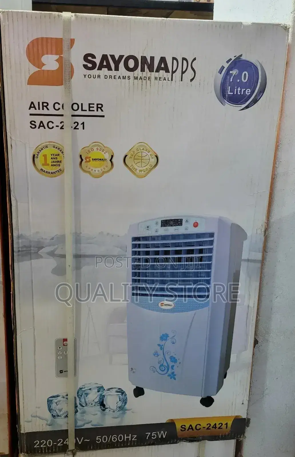 Sayona Electric Air Cooler 7.0 L Sac2421