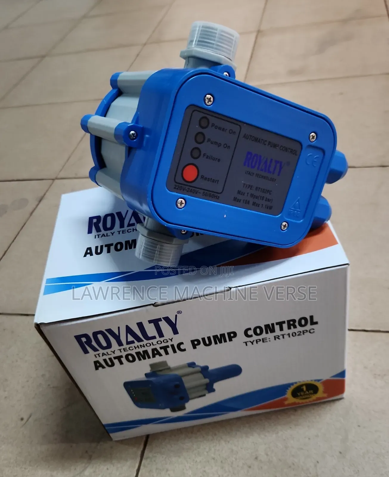 Automatic Pump Control 10amps Italy 