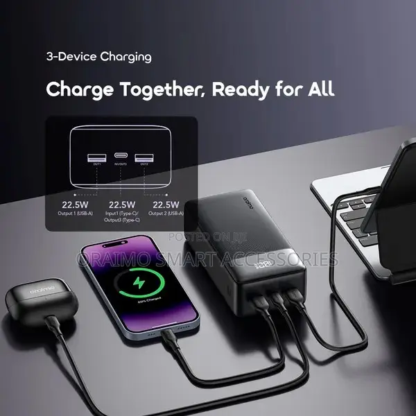 Oraimo Powernova Qf1 27000mah 22.5w Power Bank