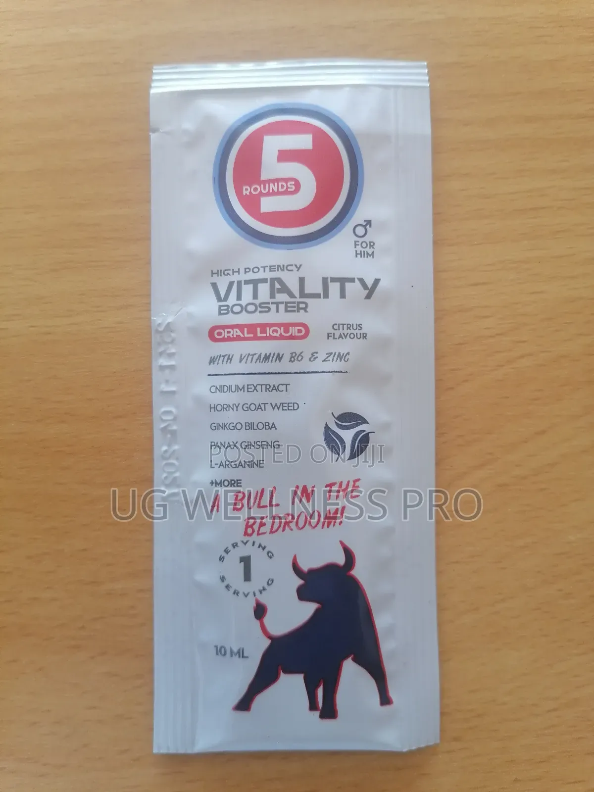 Man Power 5 Rounds High Potency Vitality Booster Oral Liquid 1 Sachet