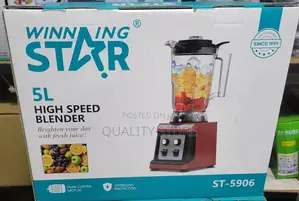 Winning Star 5 L High Speed Blender St-5906