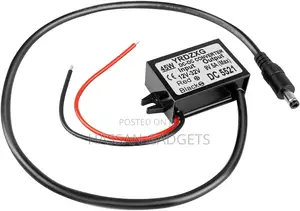 Dc 24v to 12v 5a Power Adapter Conversion, With 5.5mmx2.1mm Dc