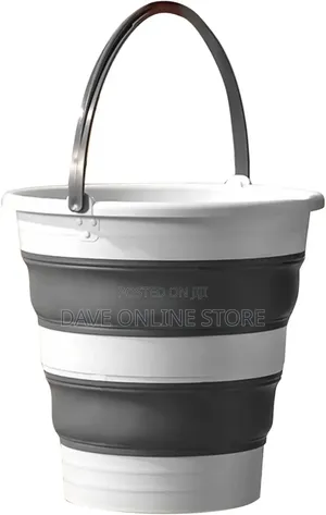 Round Collapsible Water for House Cleaning, Space Saving, Bucket