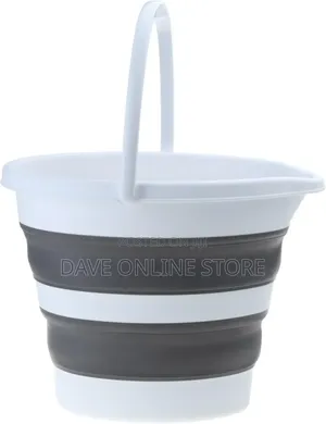 Round Collapsible Water for House Cleaning, Space Saving, Bucket