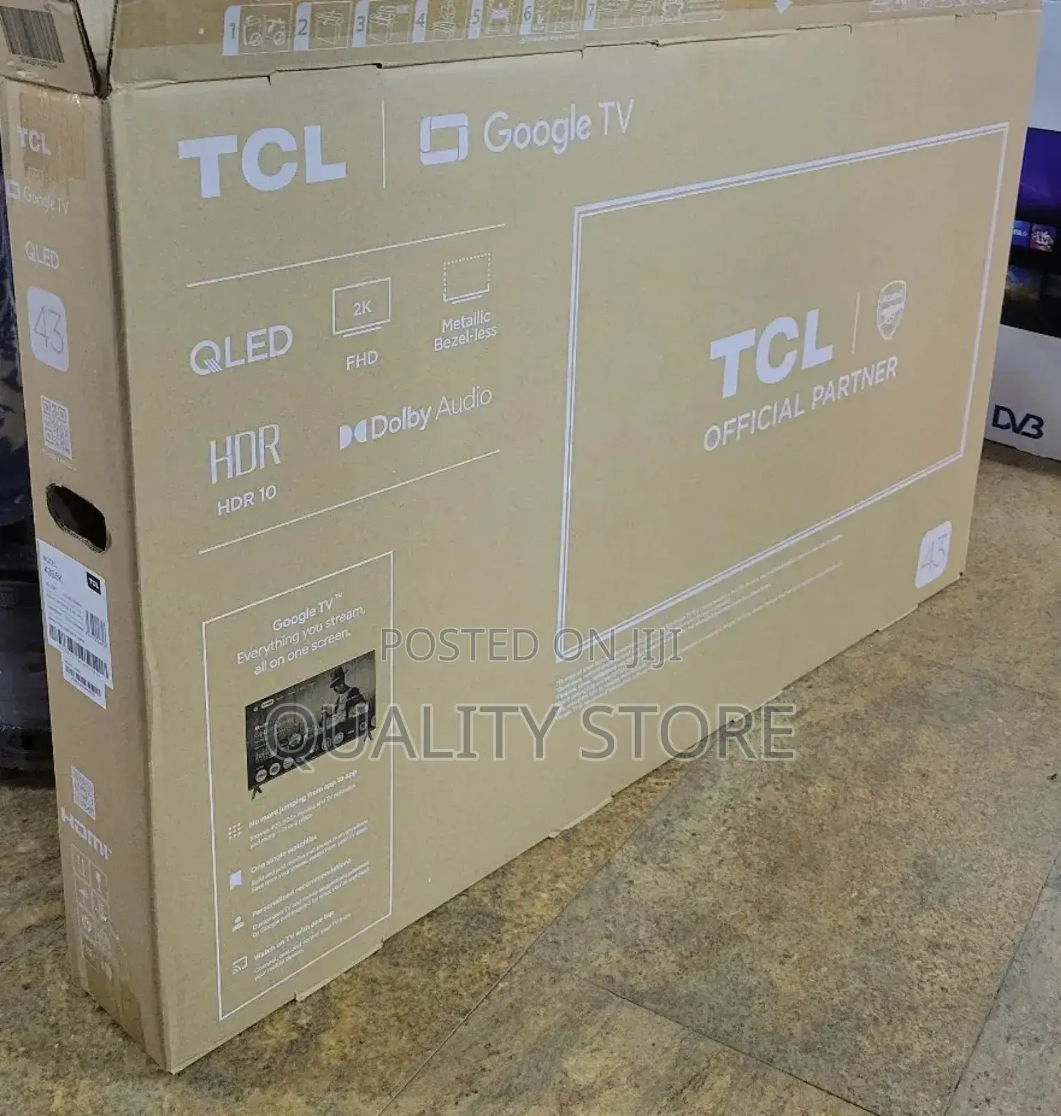 TCL 43 Inches Qled Google Tv