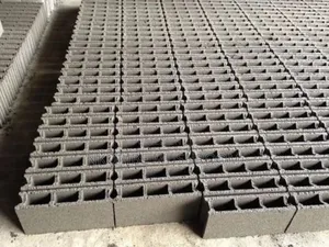 Strong 6-inch Hollow Concrete Blocks Made On-site