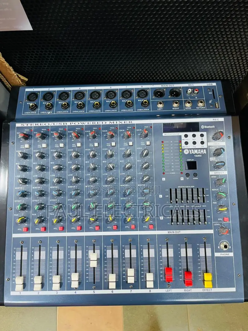 Yamaha Amp Mixer 8channel