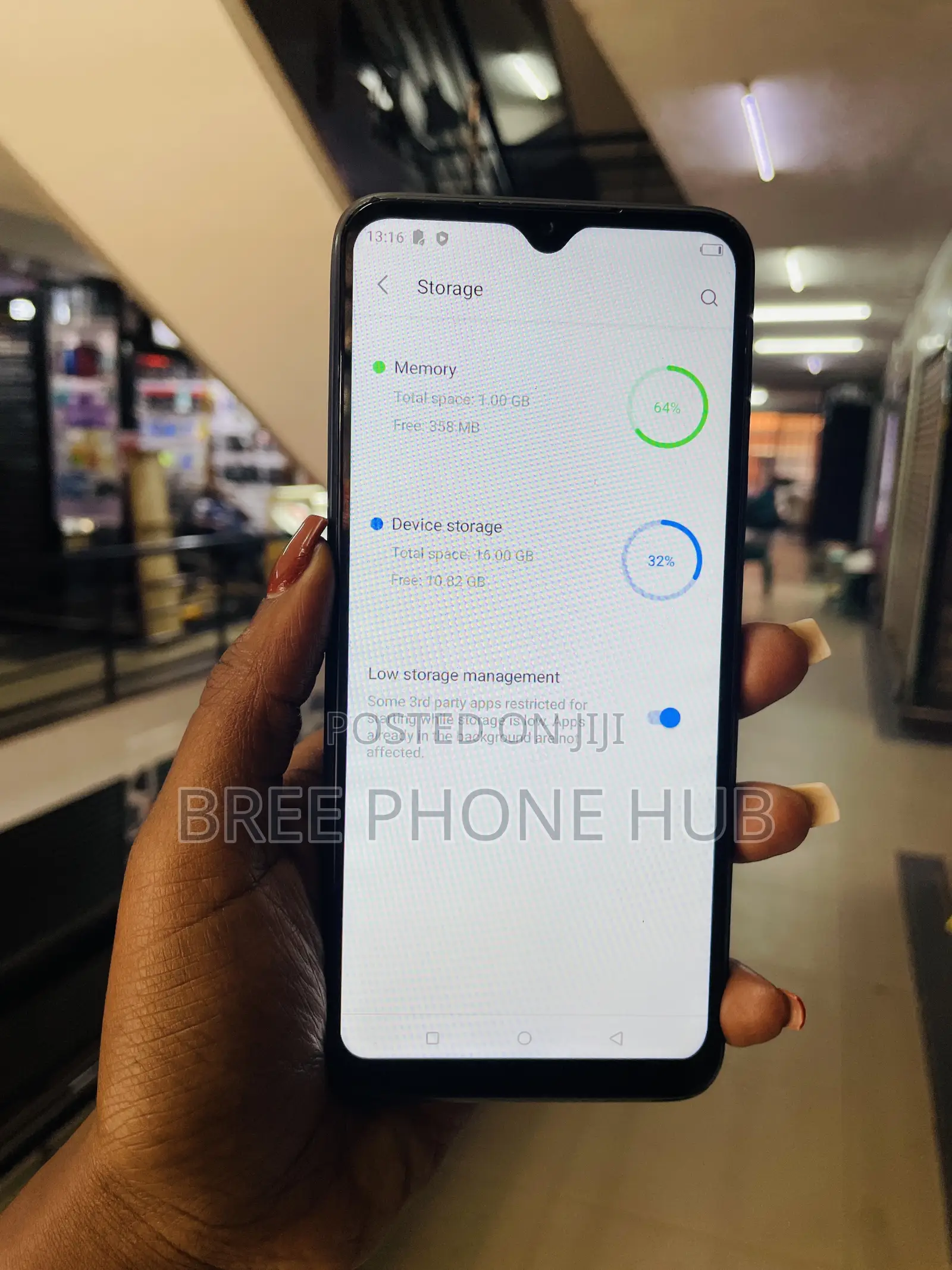 Itel A58 64 GB Black