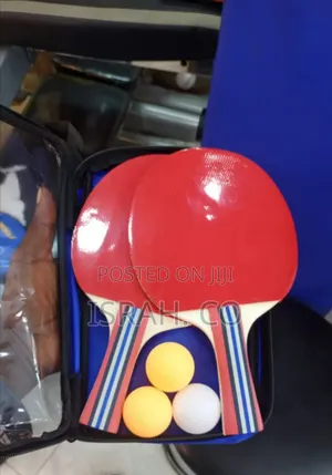Table Tennis Set With Retractable Net
