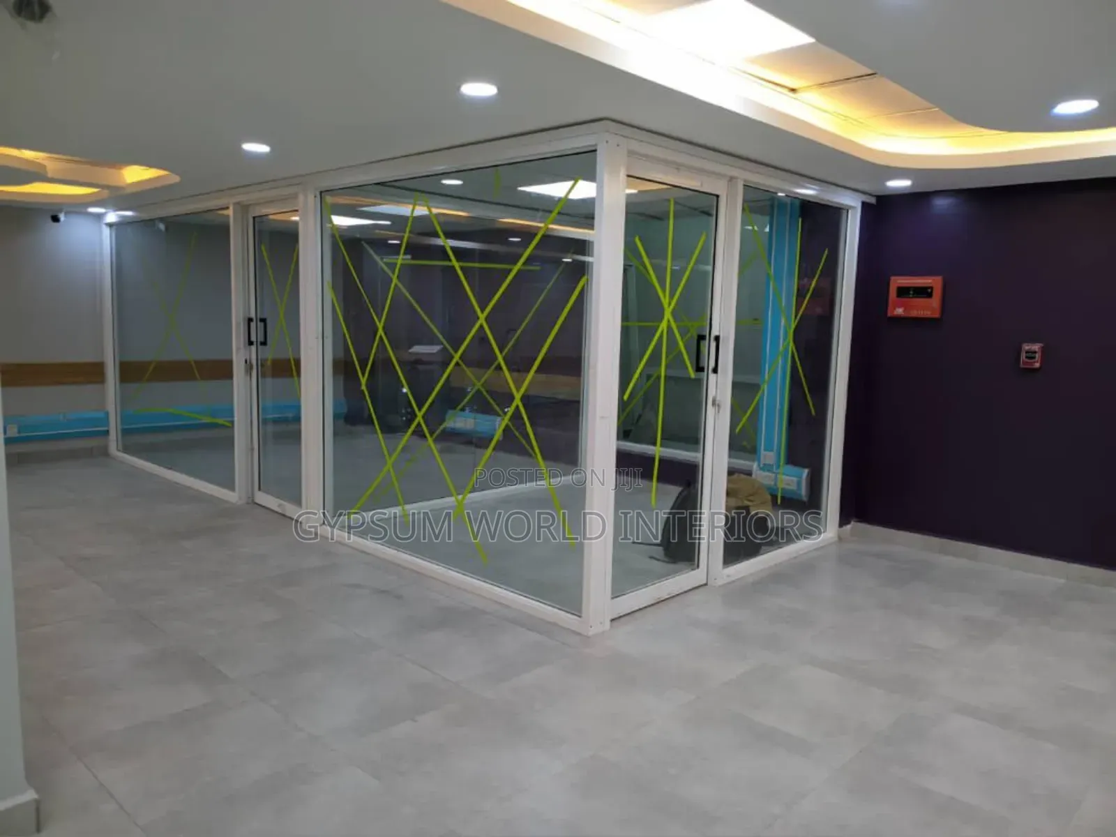 Aluminium Office Partitions Glass