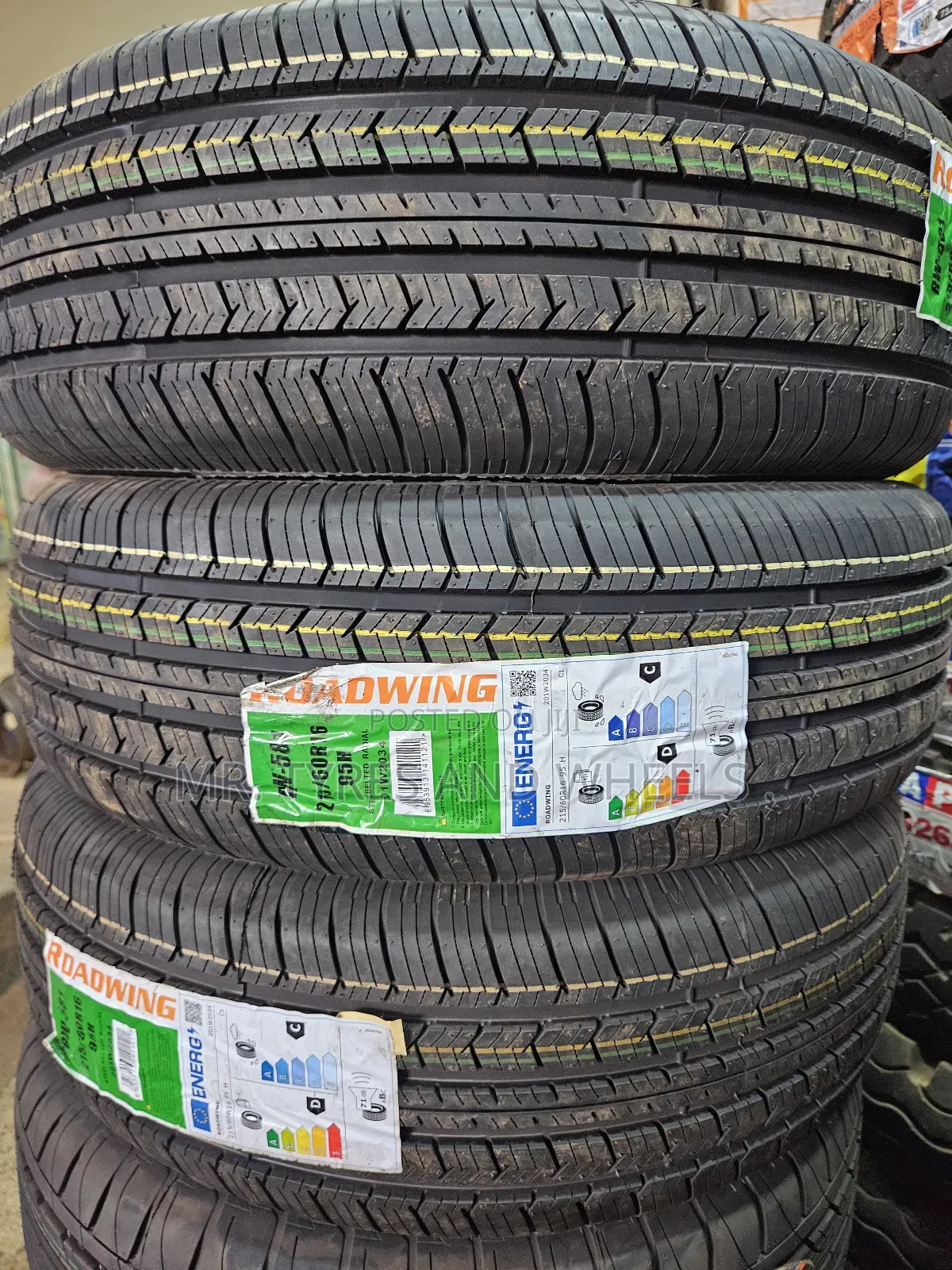 215 60 R16 Roadwing Very Gd New Type In The Market Now 👌
