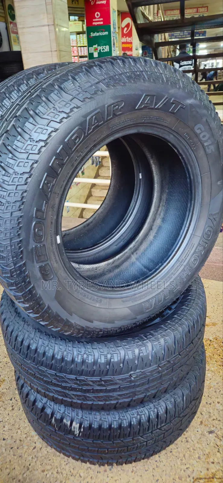 265 65r17 Yokohama Geolandar At Imported Tires 4rm Japan Any Were U Go