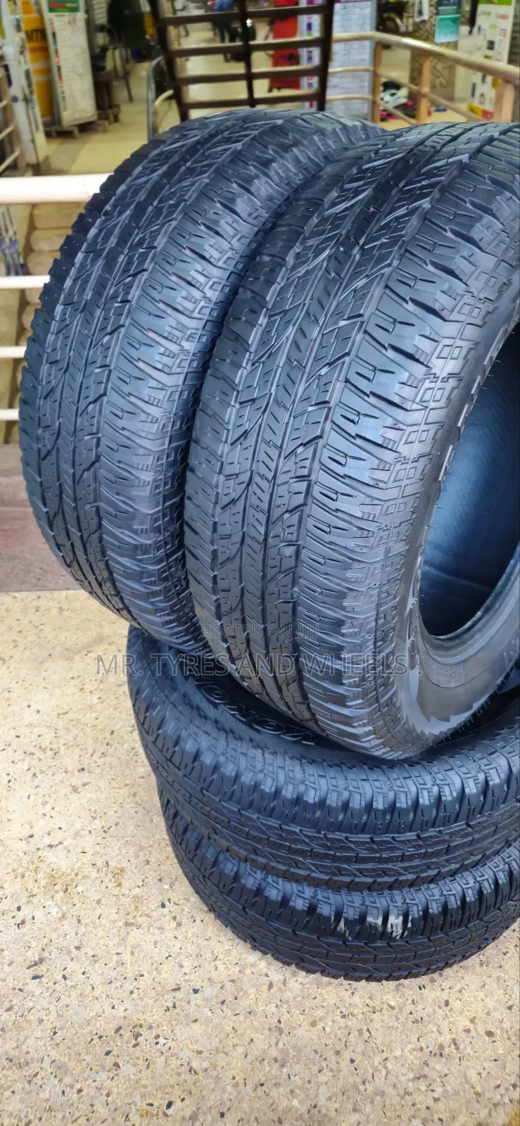 265 65r17 Yokohama Geolandar At Imported Tires 4rm Japan Any Were U Go
