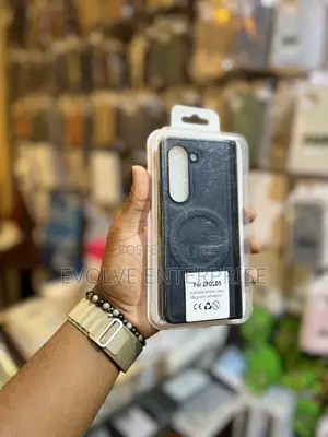 Samsung Galaxy Z Fold 6 5 4 Leather Magnetic Cover