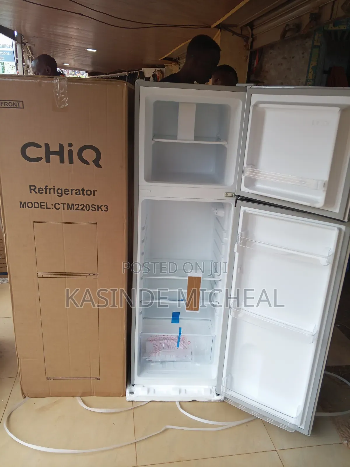 220litres Chiq Refrigerator Double Door