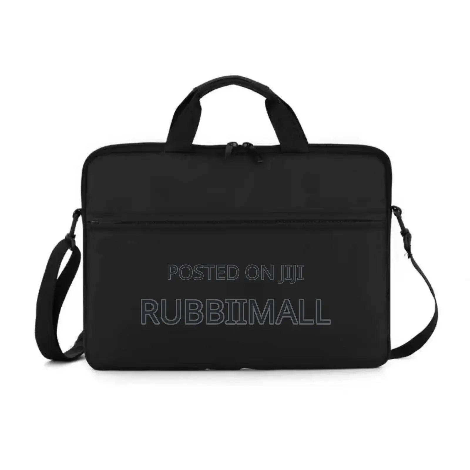 Black Nylon Tote Bag
