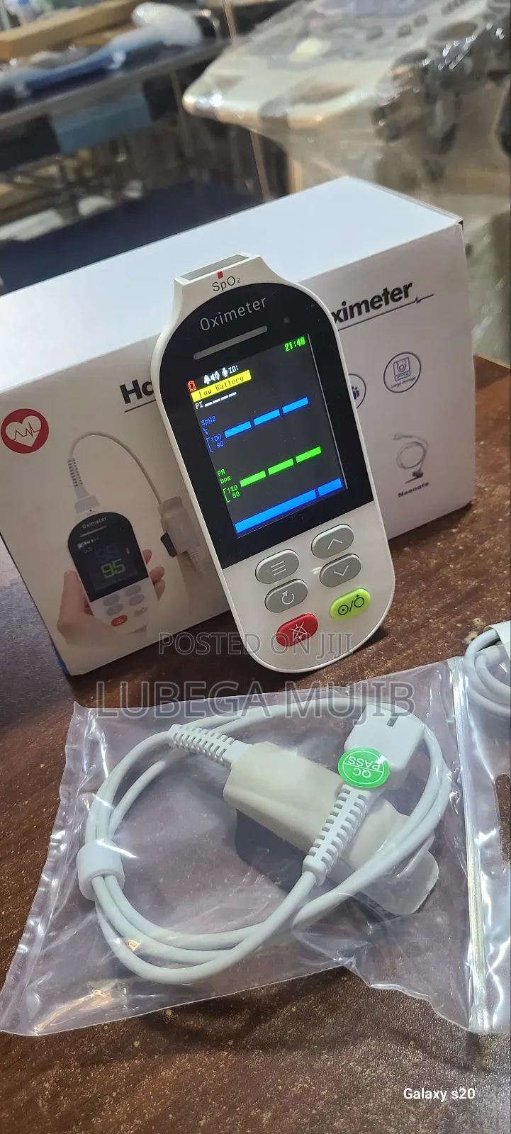 Rechargable Hand Held Pulse Oximeter