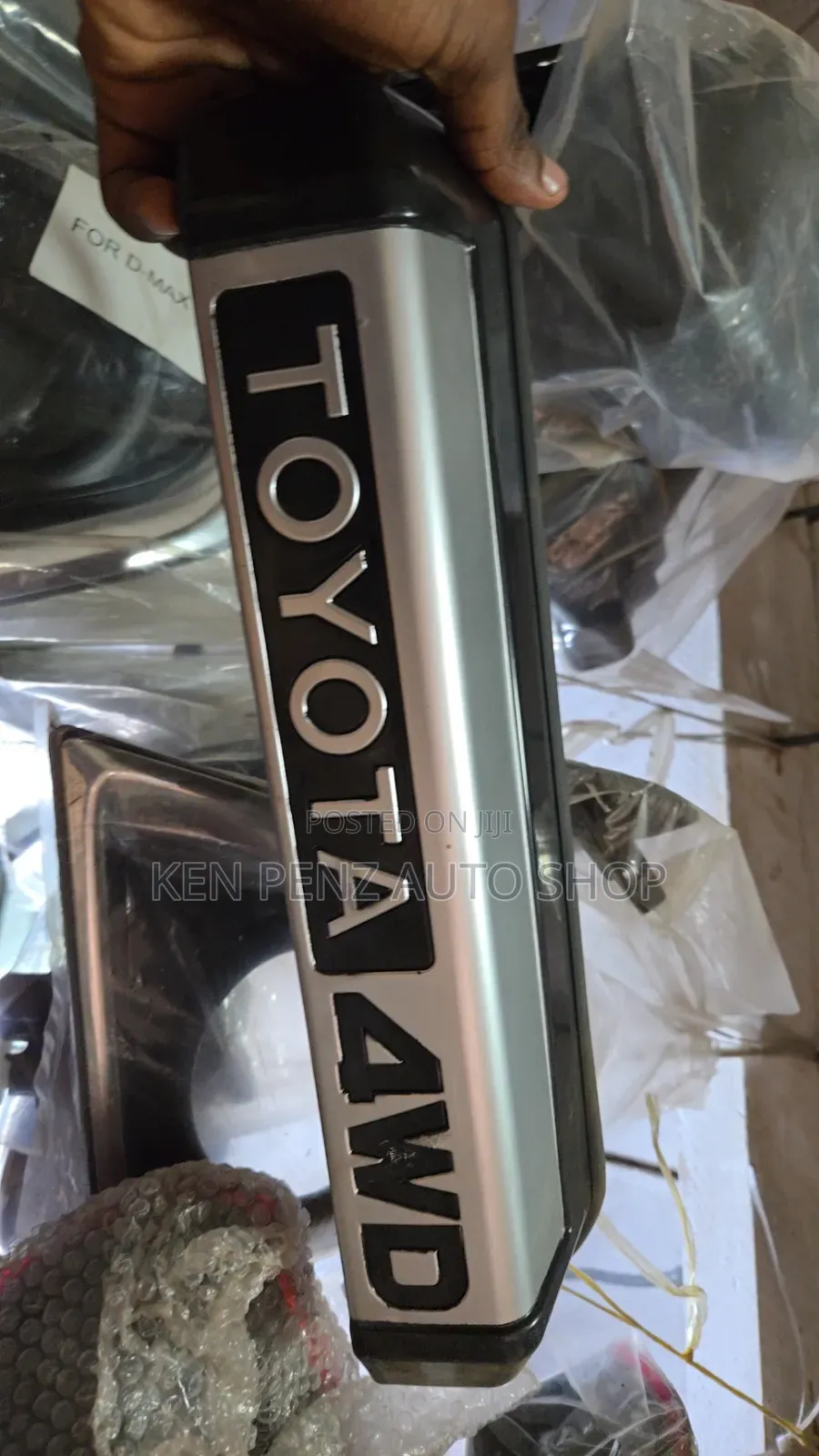 Toyota Landcruiser 70series Rear License Plate Lamp Cover