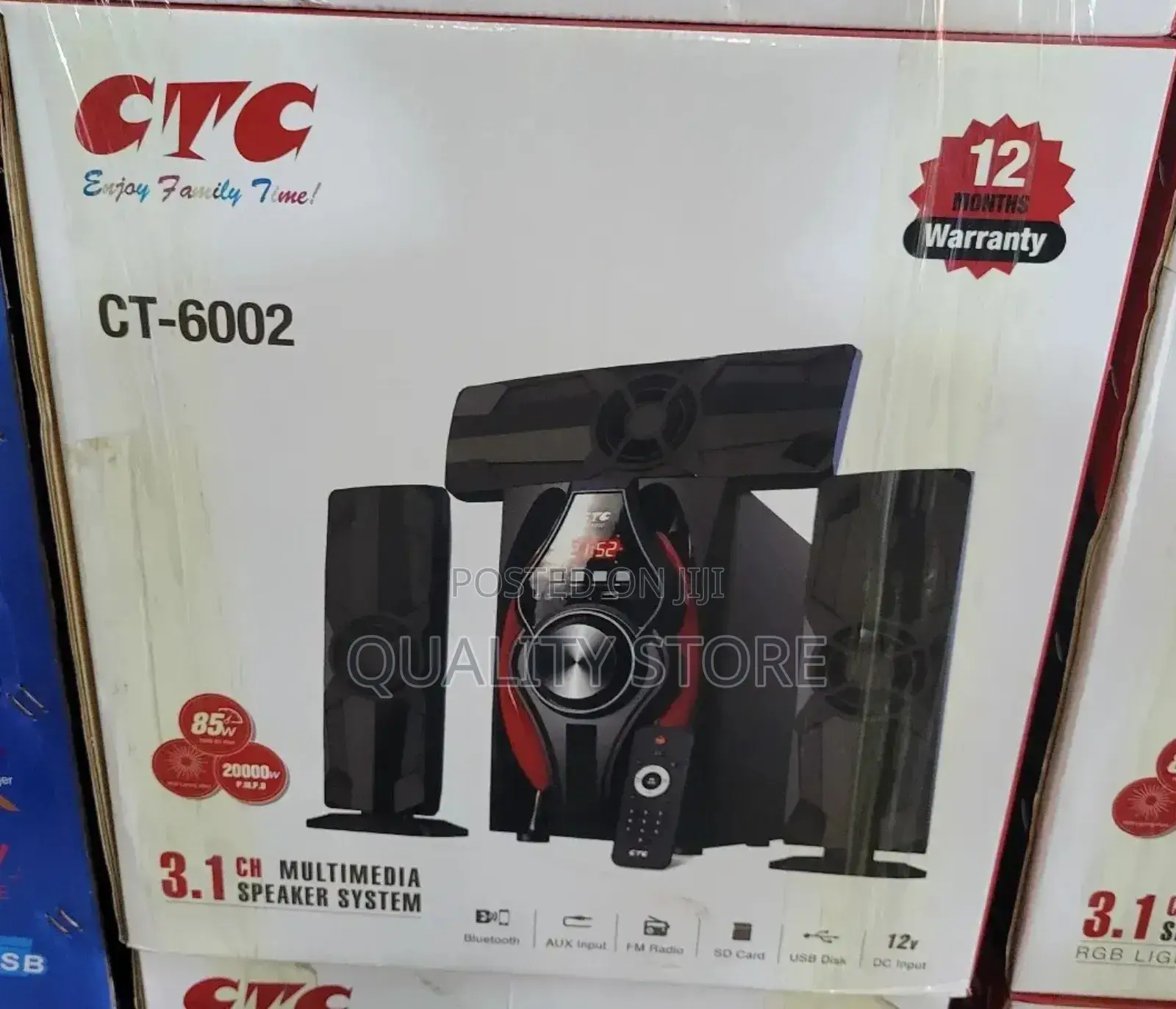 CTC Multimedia Speaker 3.1 Channel Ct-6002