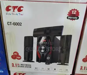 CTC Multimedia Speaker 3.1 Channel Ct-6002