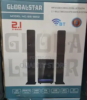 Global Star 2.1 Multimedia Speaker Gs-8812