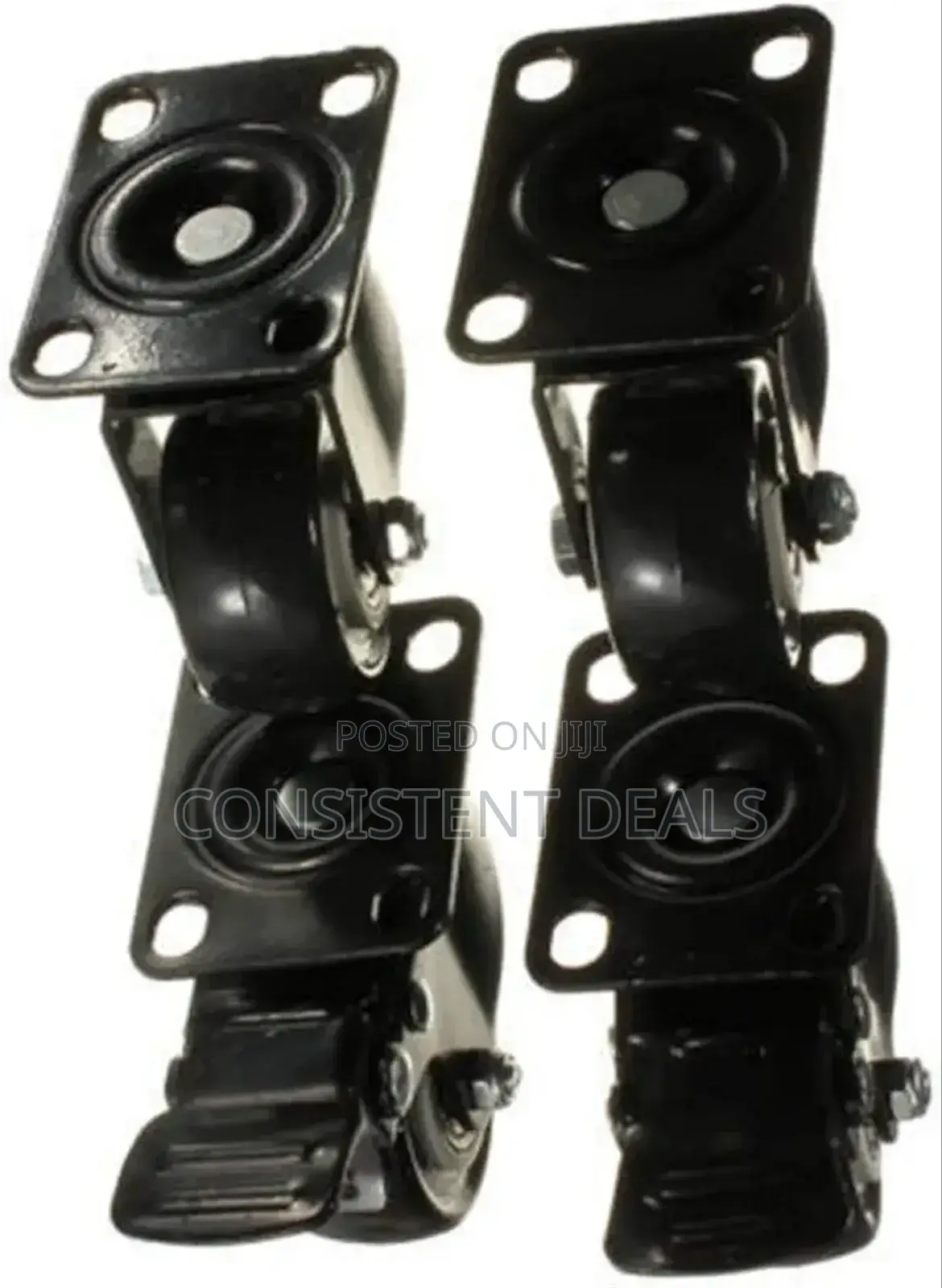 Casters Wheel 4pcs Heavy Duty 200kg 50mm Swivel Castor Wheels Trolley