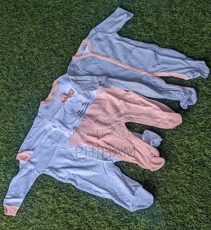 Baby 3pc Cotton Overalls/ Sleep