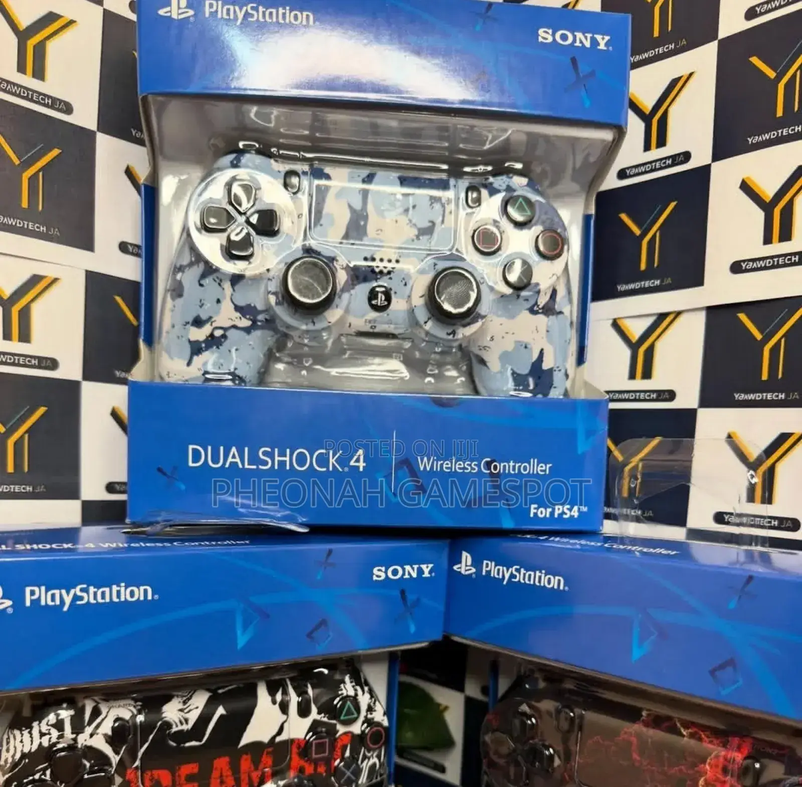 Playstation 4 Controllers. Battery Overstays Like a Village Guest