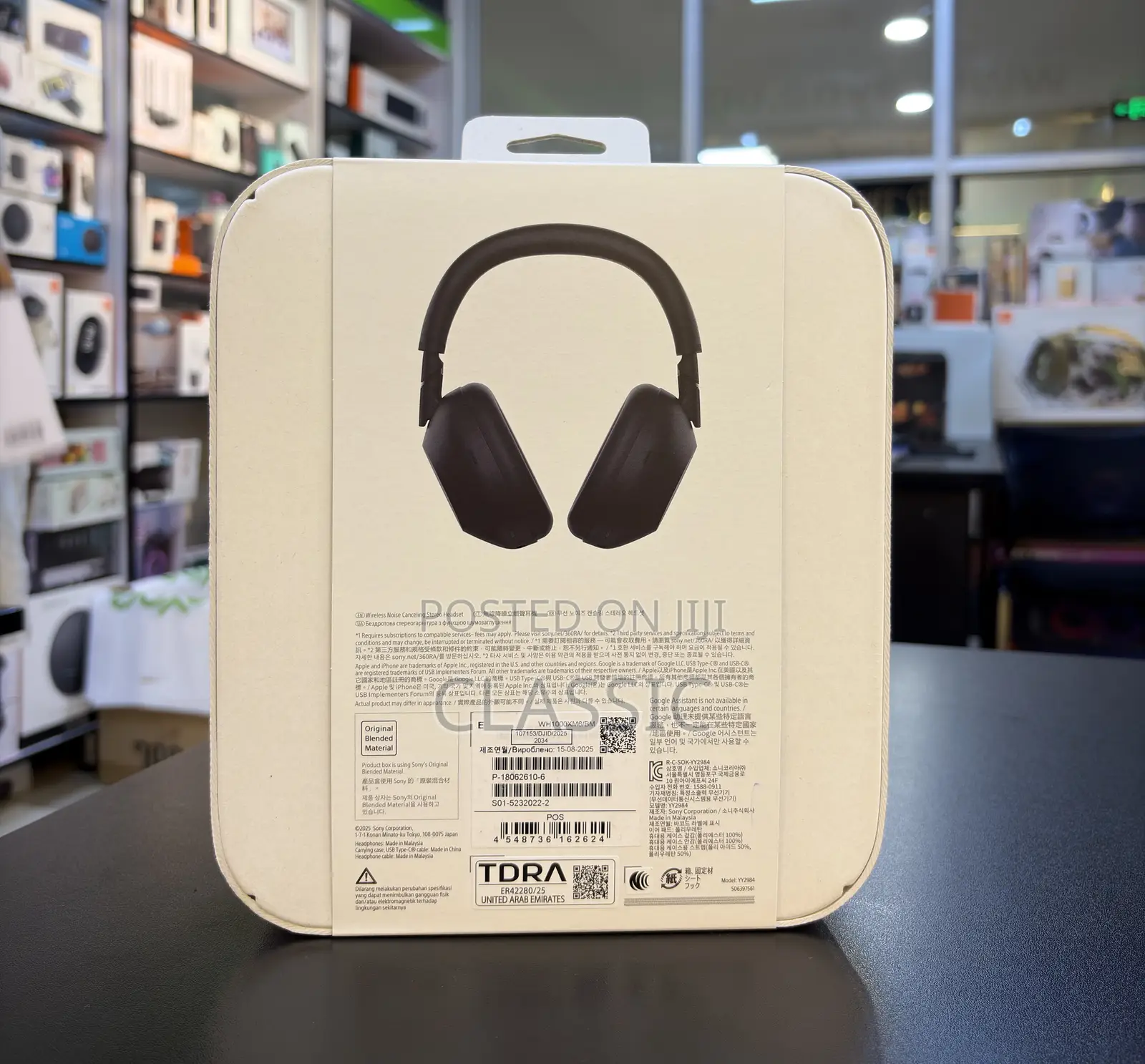 Sony Wh‐1000xm6 Wireless Noise‐Cancelling Headphones