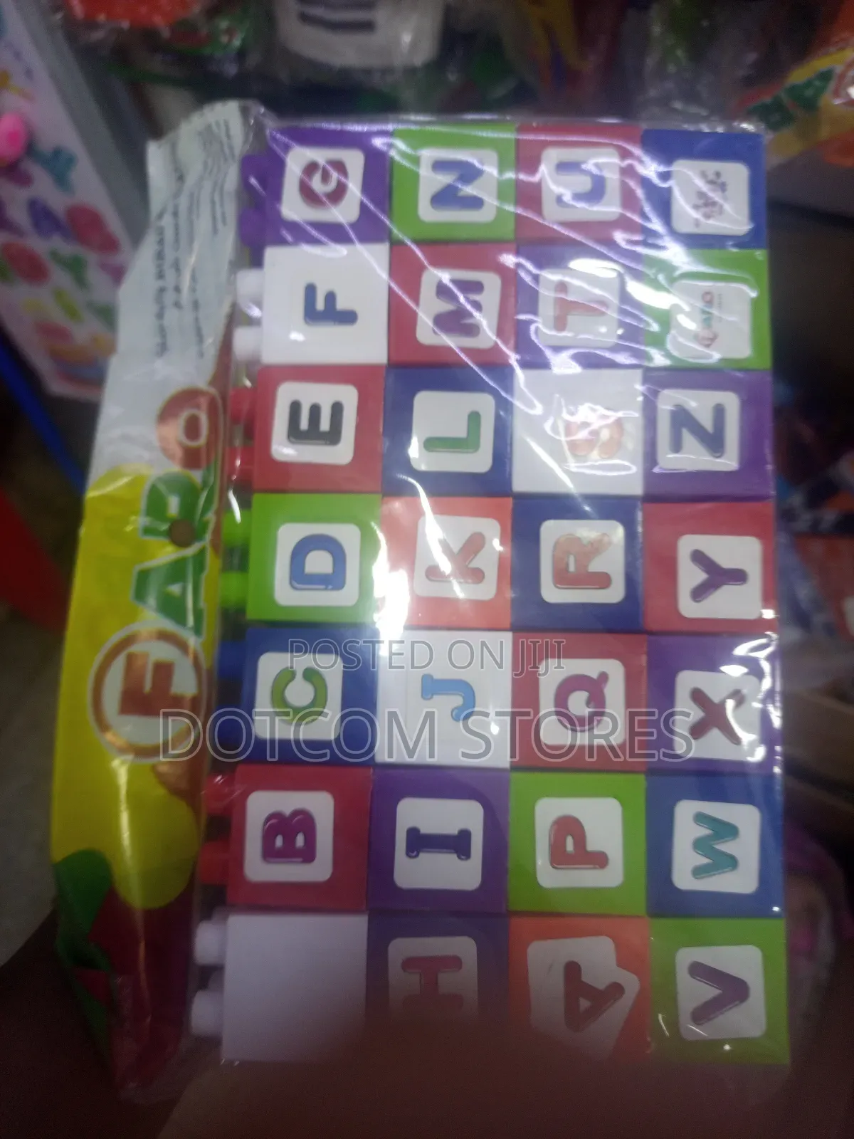 Set of Plastic Educational Alphabet