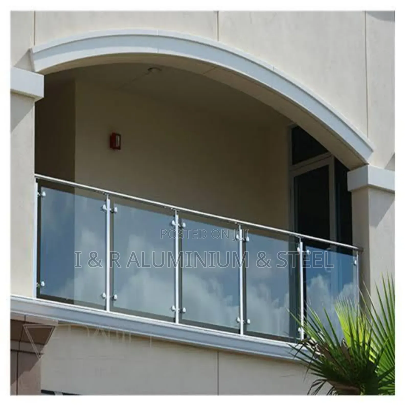 Stainless Steel Balcony Glass 40