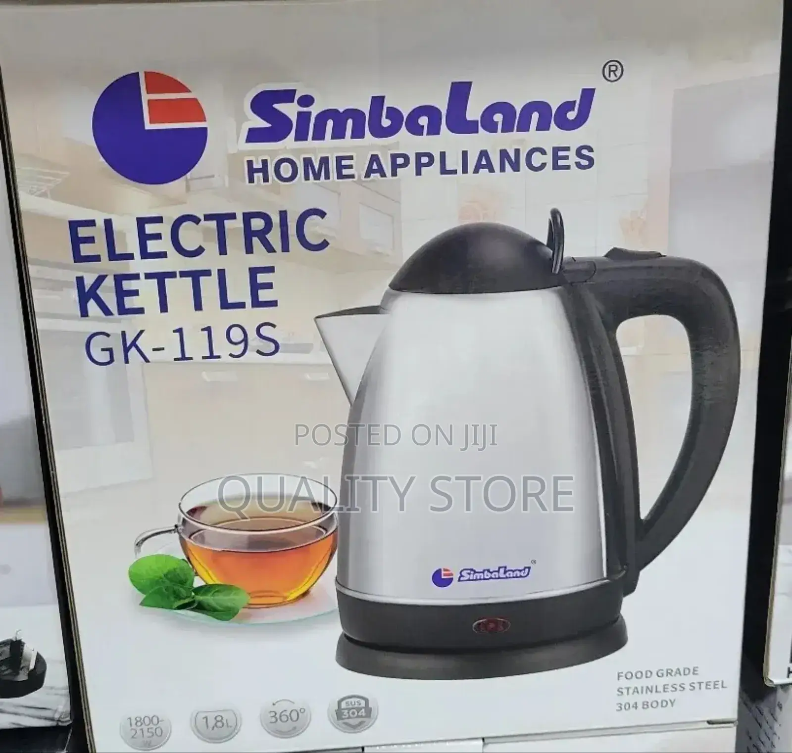 Simbaland Electric Kettle Gk-119s