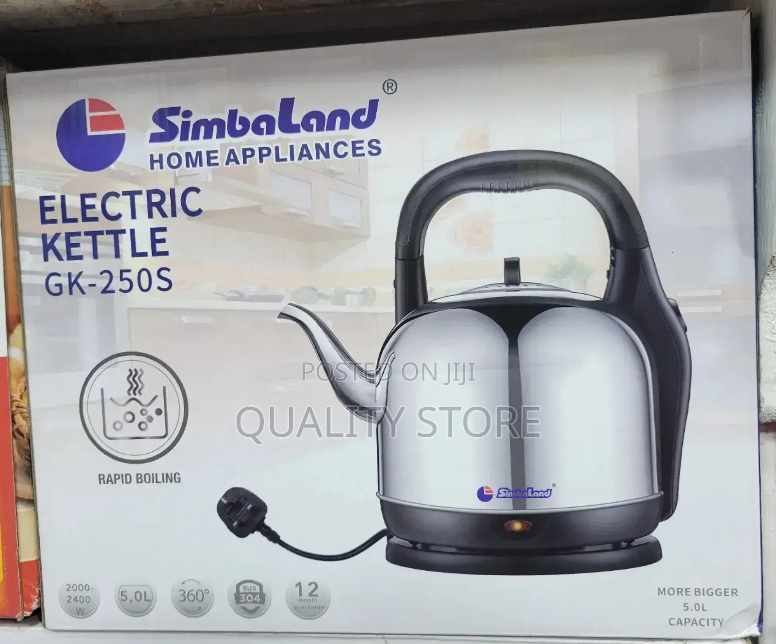 Simbaland Electric Kettle 5 L Gk-250s