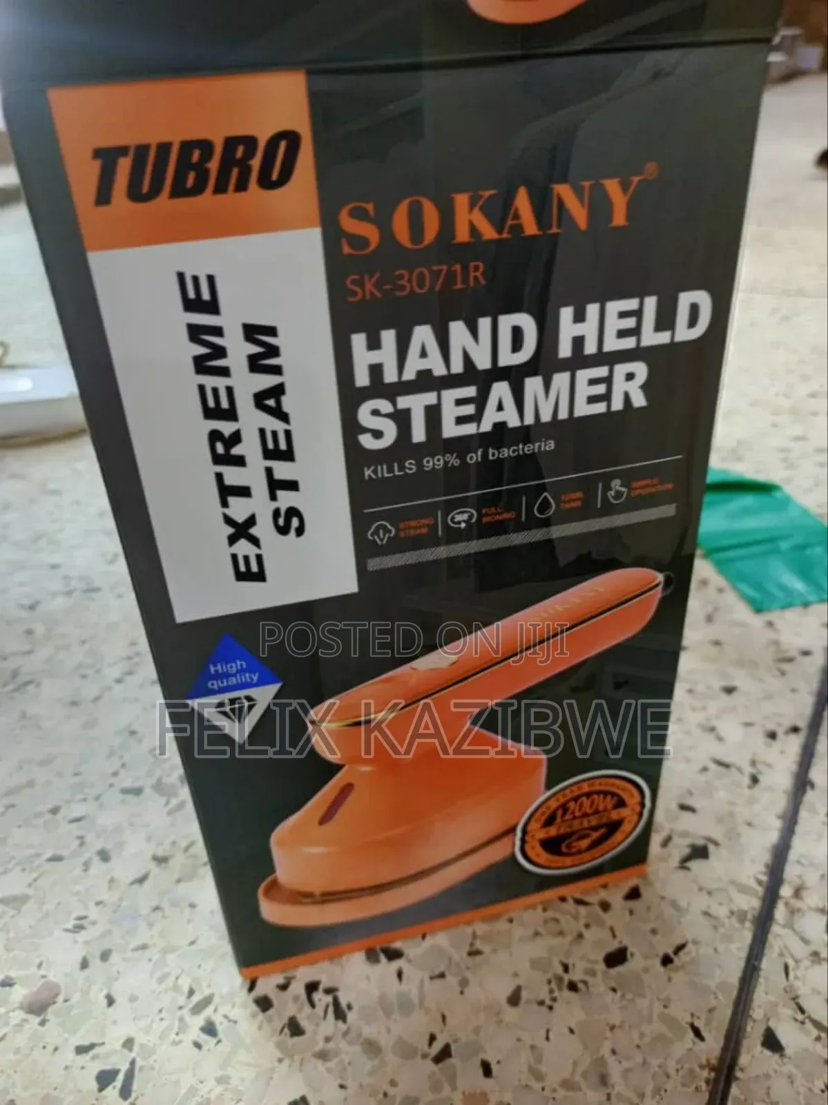 Hand Held Steamer.
