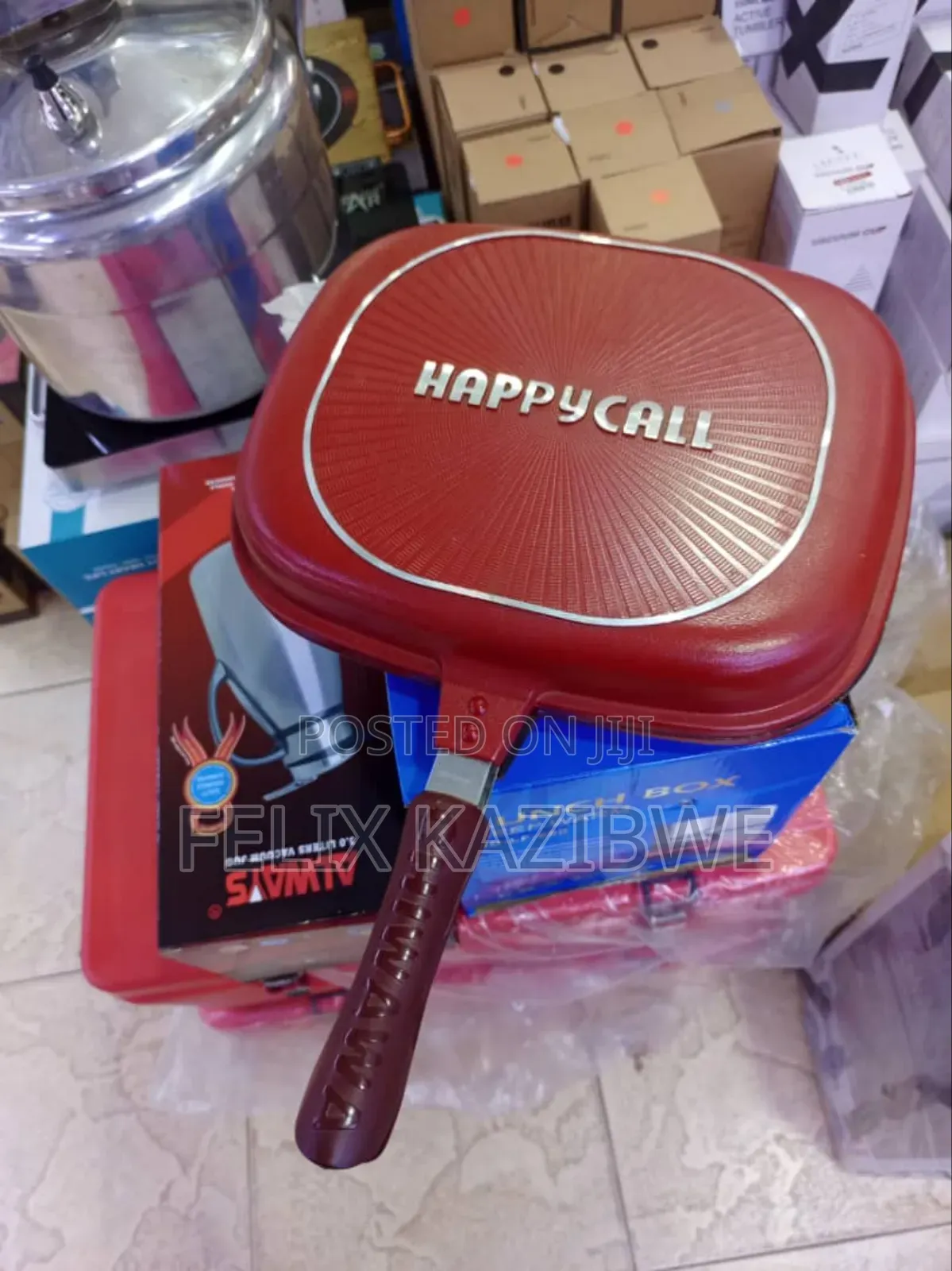 Dessini 36cm Double-sided Grill Pan.