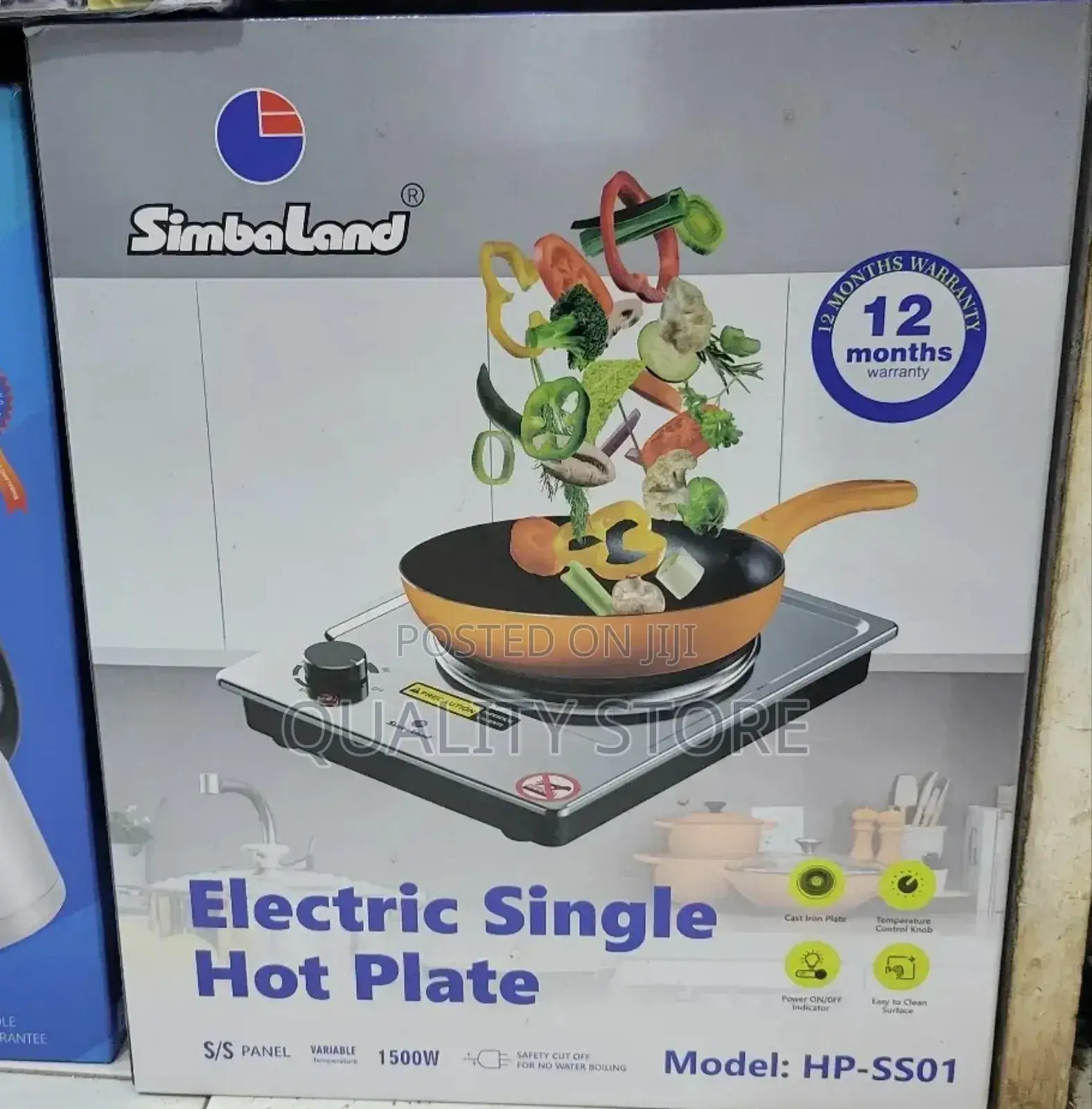 Simbaland Single Electric Hot Plate Ph-Ss01