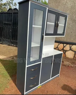 4by6 Gray and White Sideboard