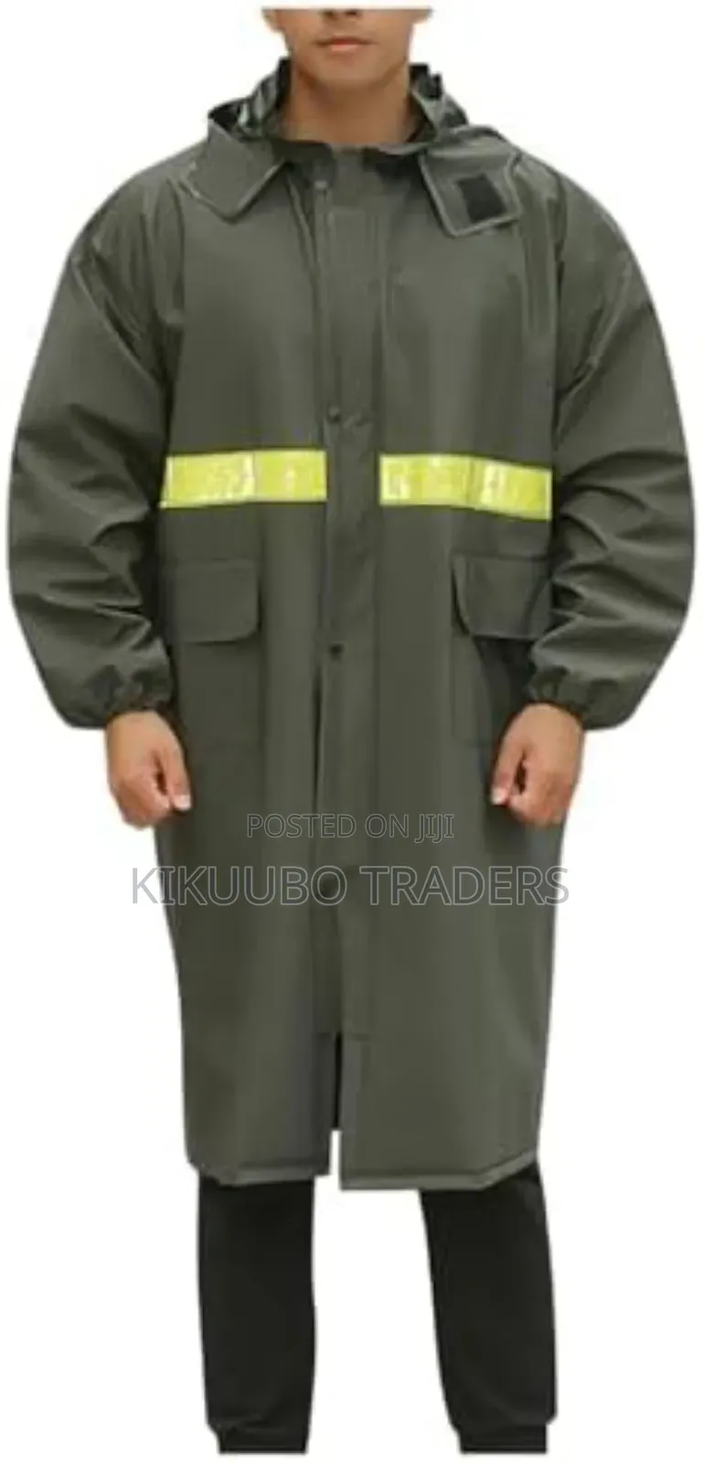 Rain Poncho Men's Breathable Waterproof Rain Jacket With Hood