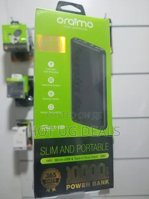Oraimo Portable Power Bank 10000mah Up To 3x Faster Charging
