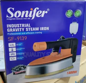 Sonifer Industrial Gravity Steam Iron 1800w Sf-9139