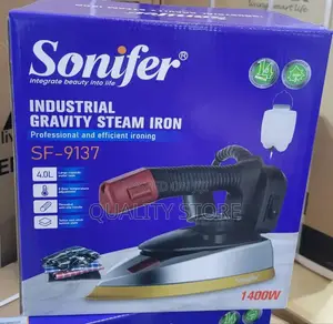 Sonifer Industrial Gravity Steam Iron 1400w Sf-9137