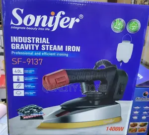 Sonifer Industrial Gravity Steam Iron 1400w Sf-9137