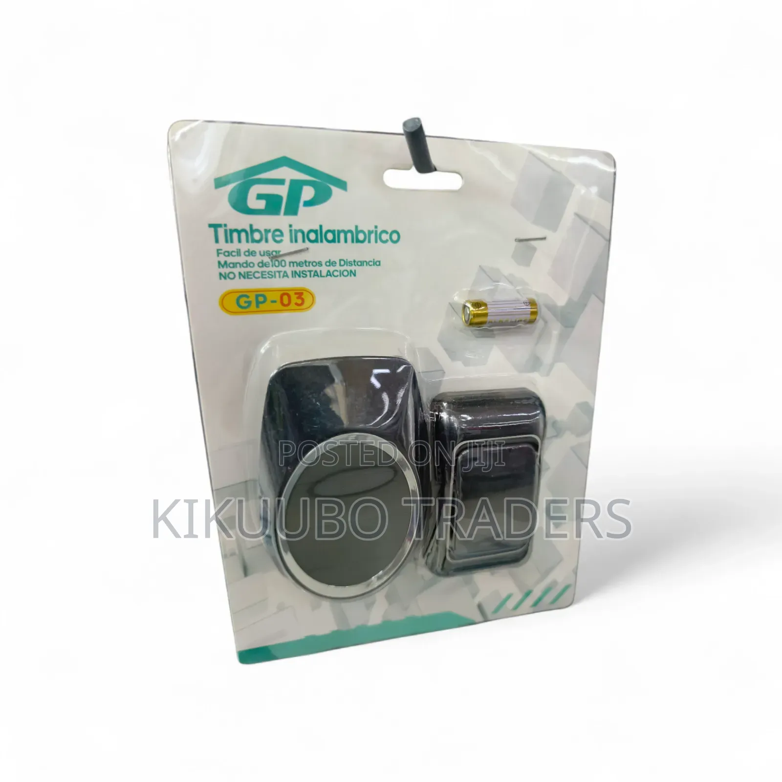 Wireless Doorbell Kit - 300m Range Waterproof Cordless System
