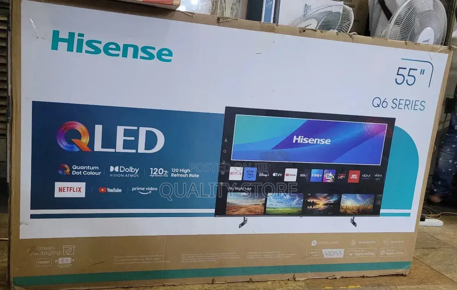 Hisense 55 Inches Qled Q6 Series