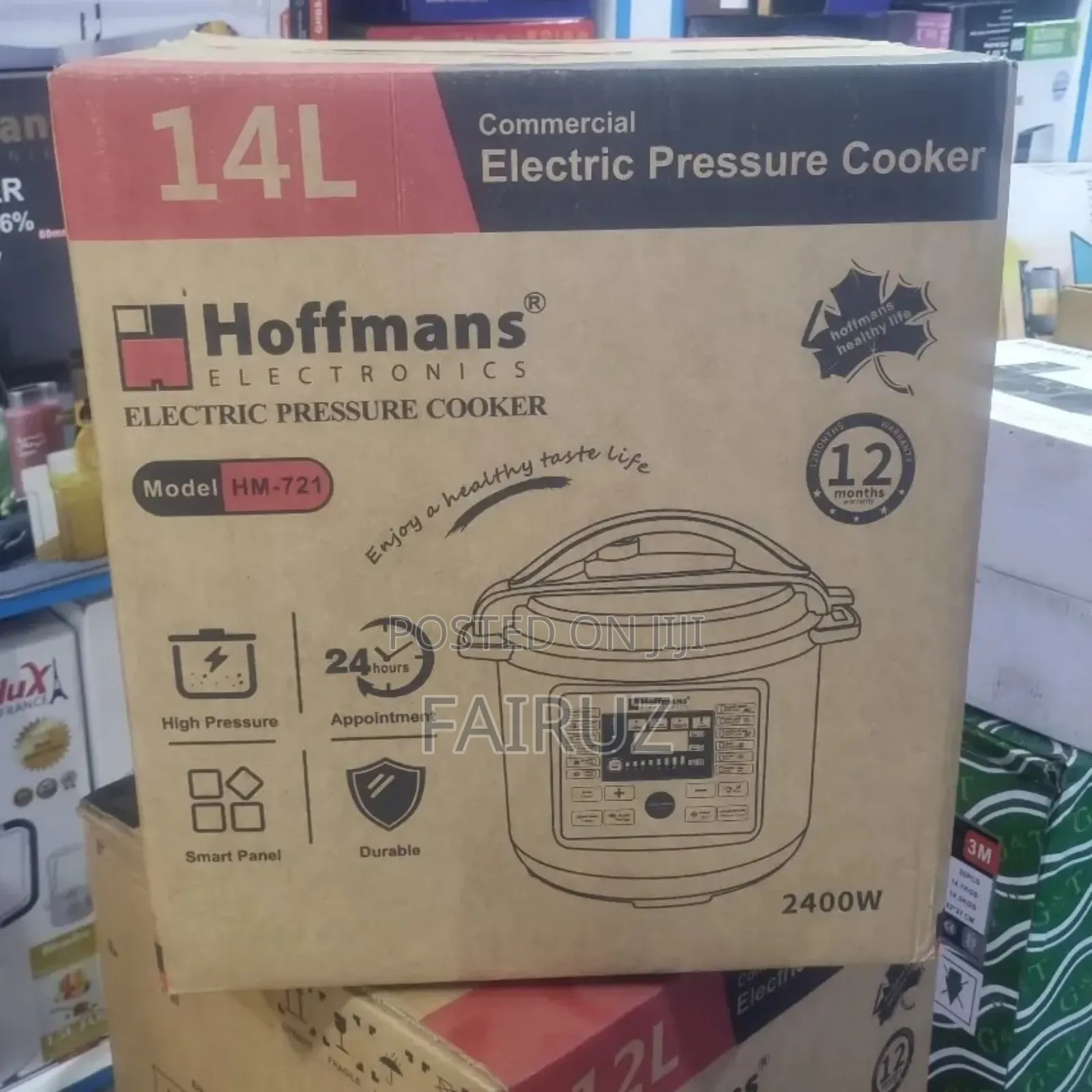 14l Commercial Pressure Cooker Hoffman