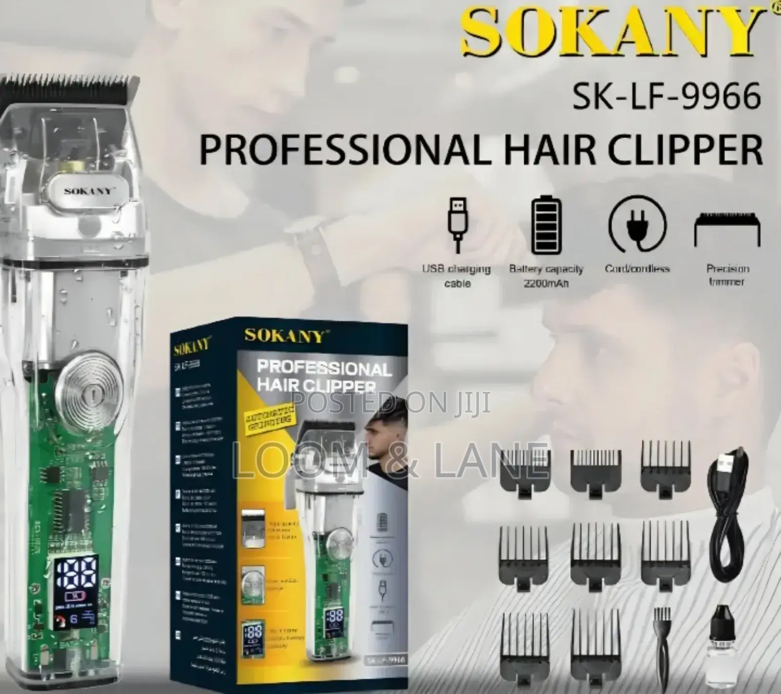 Sokany Sk-Lf-9966 Professional Hair Clipper