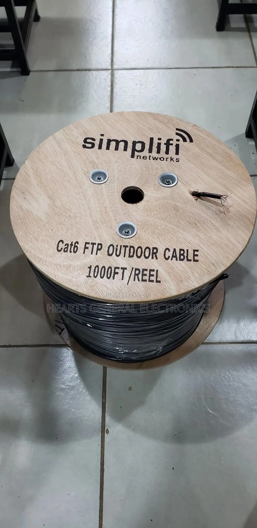 Outdoor Ethernet Cable ( Cat6 1000ft / 305m FTP )