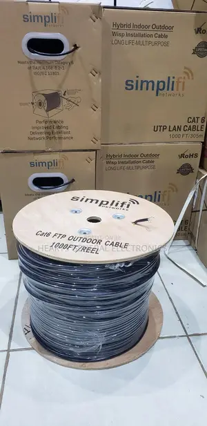 Outdoor Ethernet Cable ( Cat6 1000ft / 305m FTP )
