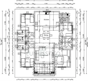 Building Plans for 4 Bedroom Self Contained House