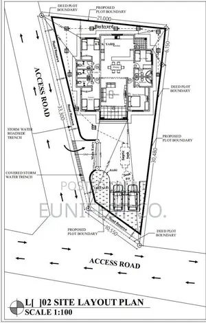 Building Plans for 4 Bedroom Self Contained House